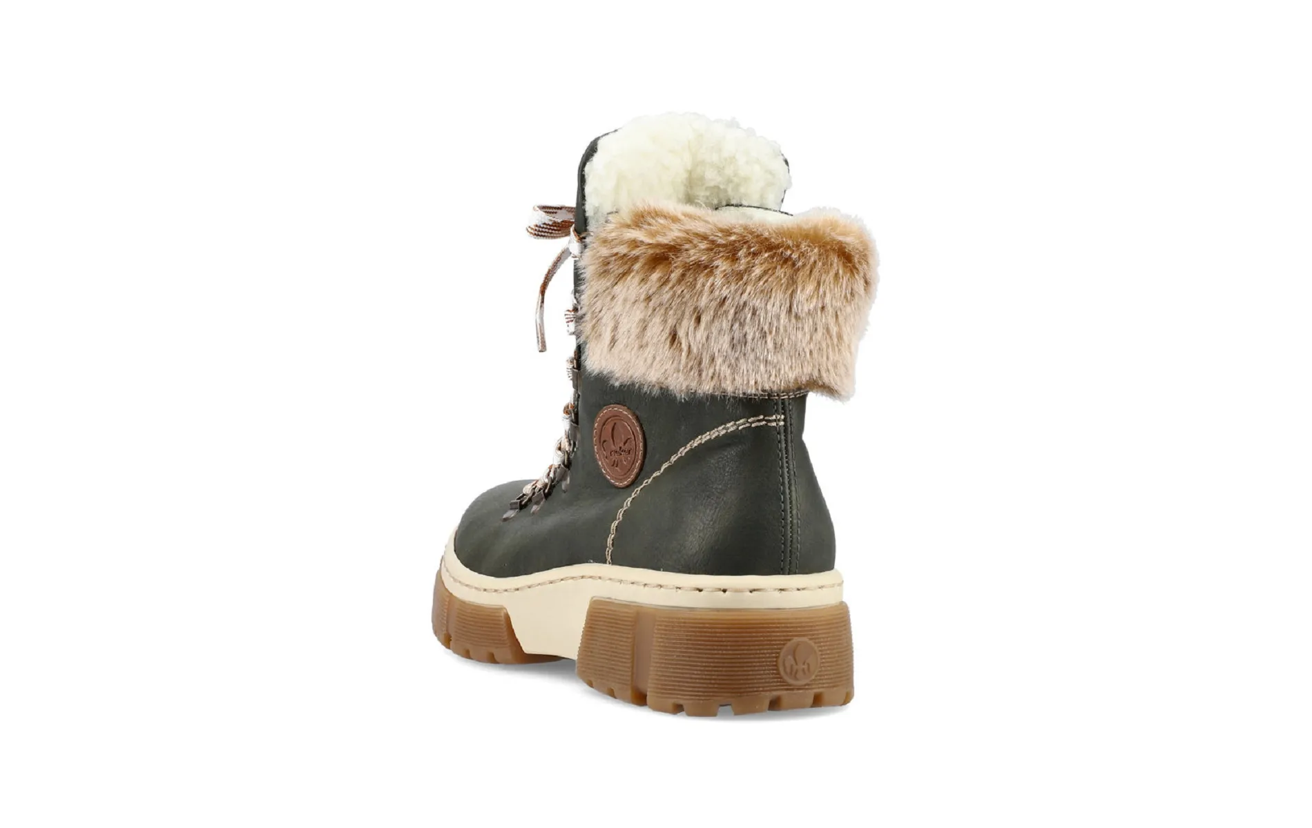 Rieker bottines et boots x8647 54 kaki