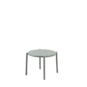 Table basse DOGA Polypropylène Ø49,5xh39,5cm Menthe - Nardi 